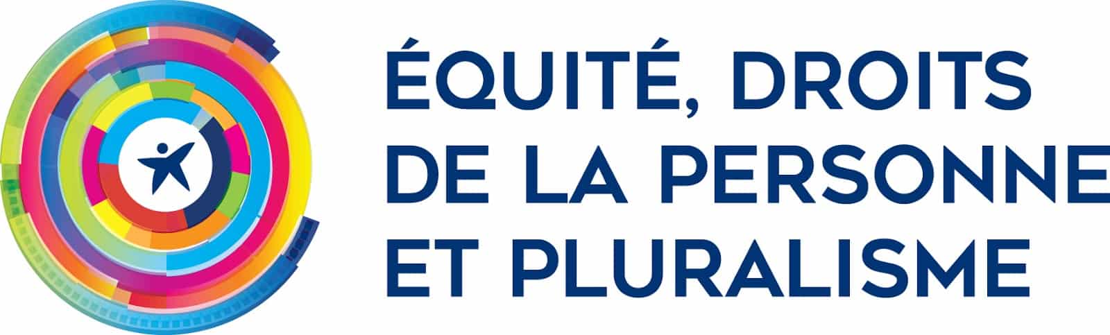 Logo Équité, droits de la personne et pluralisme