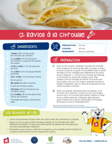 Recette ravioli à la citrouille