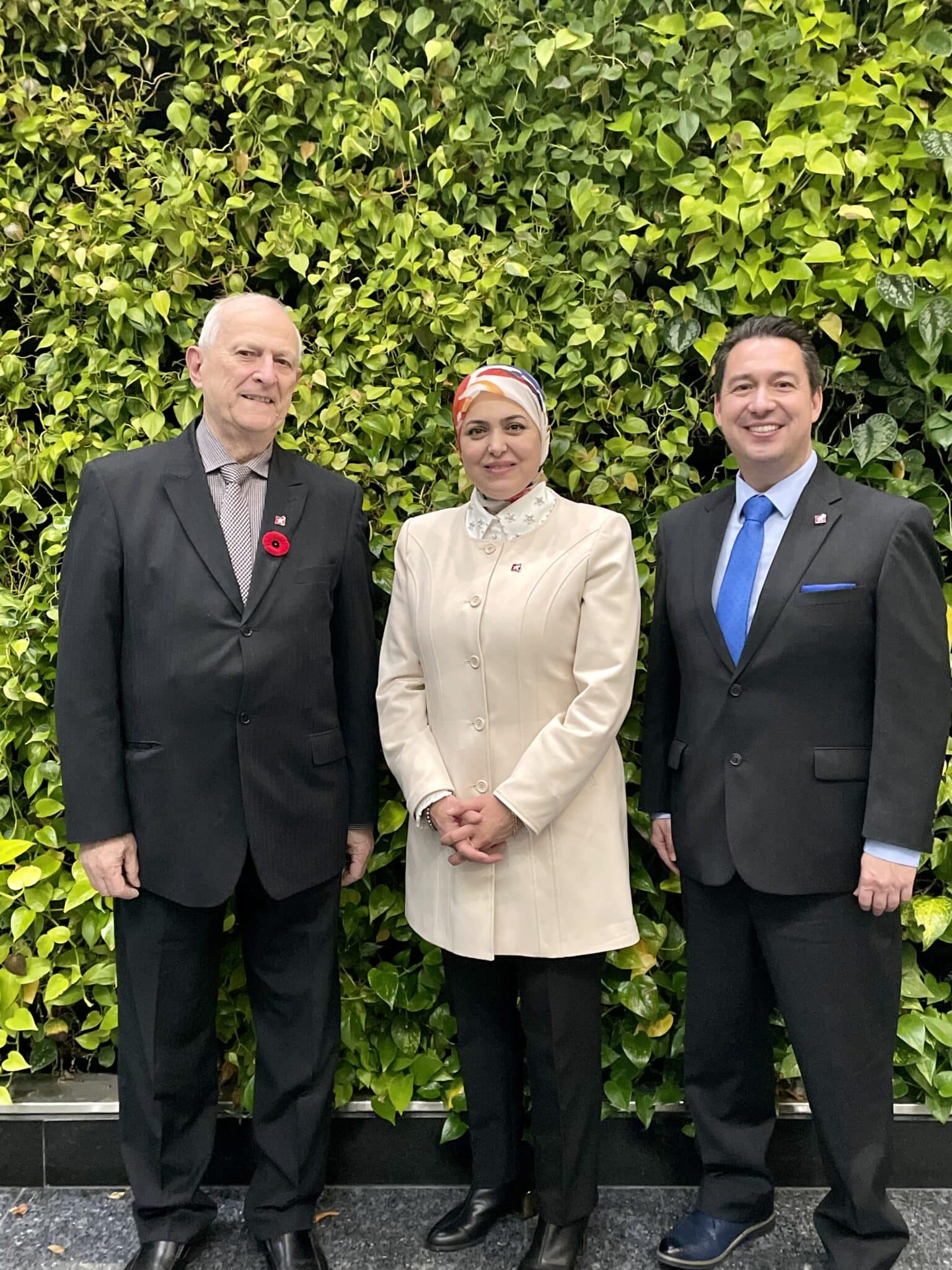 Pierre Tessier, Samia Ouled Ali et Christian-Charle Bouchard